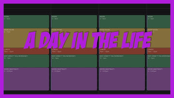 A Day In The Life of A System Administrator (calendar week)