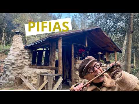 (DIVERTIDAS PIFIAS) de COMO CONSTRUIR una CABAÑA ,DESDE CERO, en el BOSQUE: CONFESIONES a mi HIJA