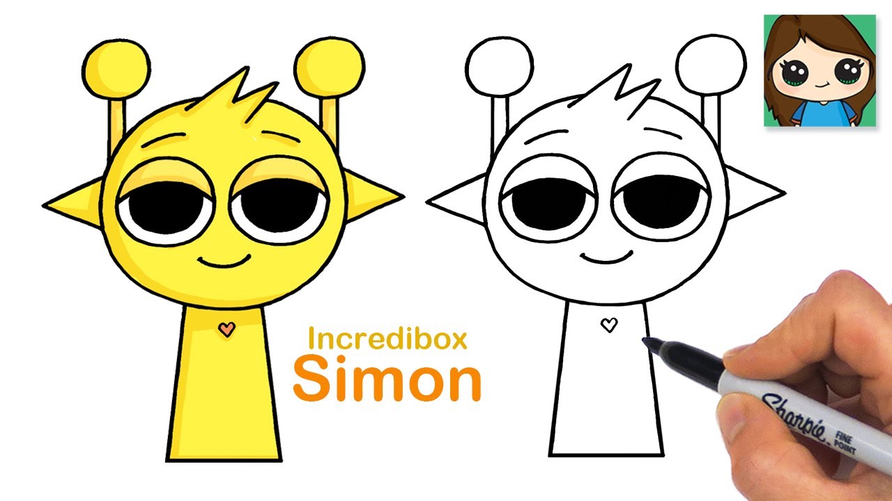 How to Draw Simon Sprunki | Incredibox