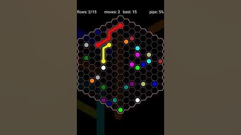 How To Solve Flow Free Hexes Premium 15x15 Mania Level 14 Board Walk Through Solution Walkthrough