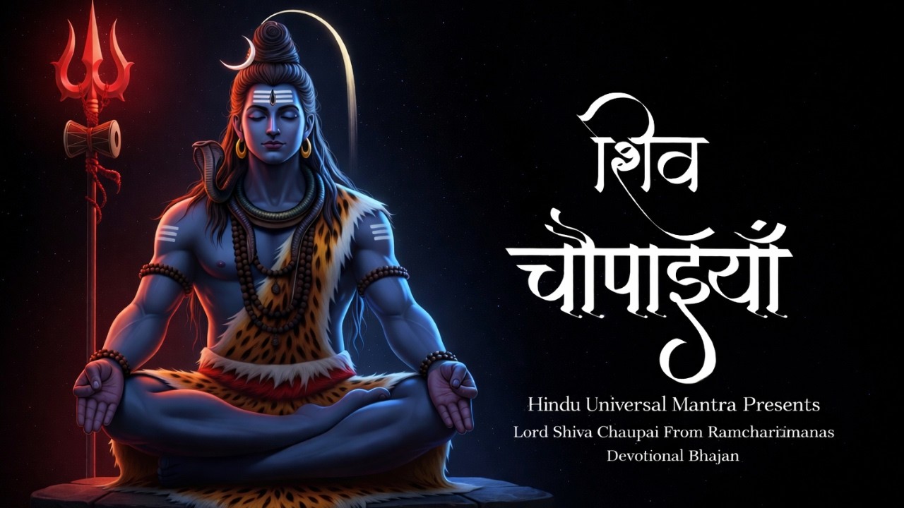 Shiv Chaupai - शिव चौपाइयाँ | Powerful Lord Shiva Chaupai From Ramcharitmanas - Lofi Version