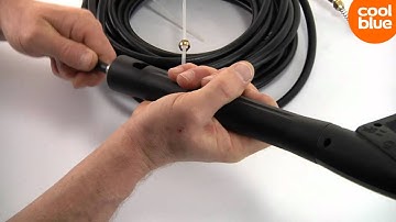 Hoe gebruik je een rioolreinigingsslang.