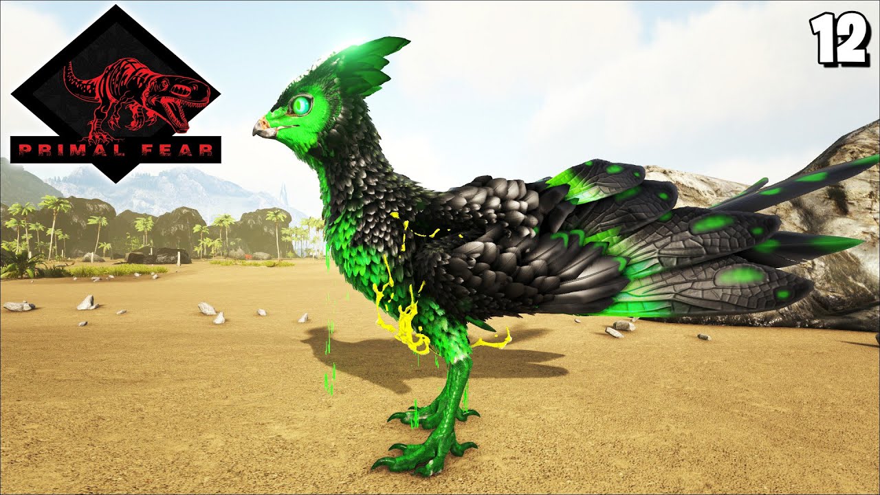 I FINALLY TAMED THIS CAUSTIC FEATHERLIGHT | ARK SURVIVAL PRIMAL FEAR | EPISODE 12
