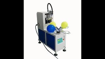 Four Rotary Stations Balloon Screen Printer Machine,silk screen printer for Latex Balloon