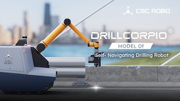 【Product Introduction】Drillcorpio (Model Df) - Self-Navigating Drilling Robot