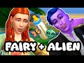 What Happens when a FAIRY and an ALIEN have a Baby in The Sims 4? 