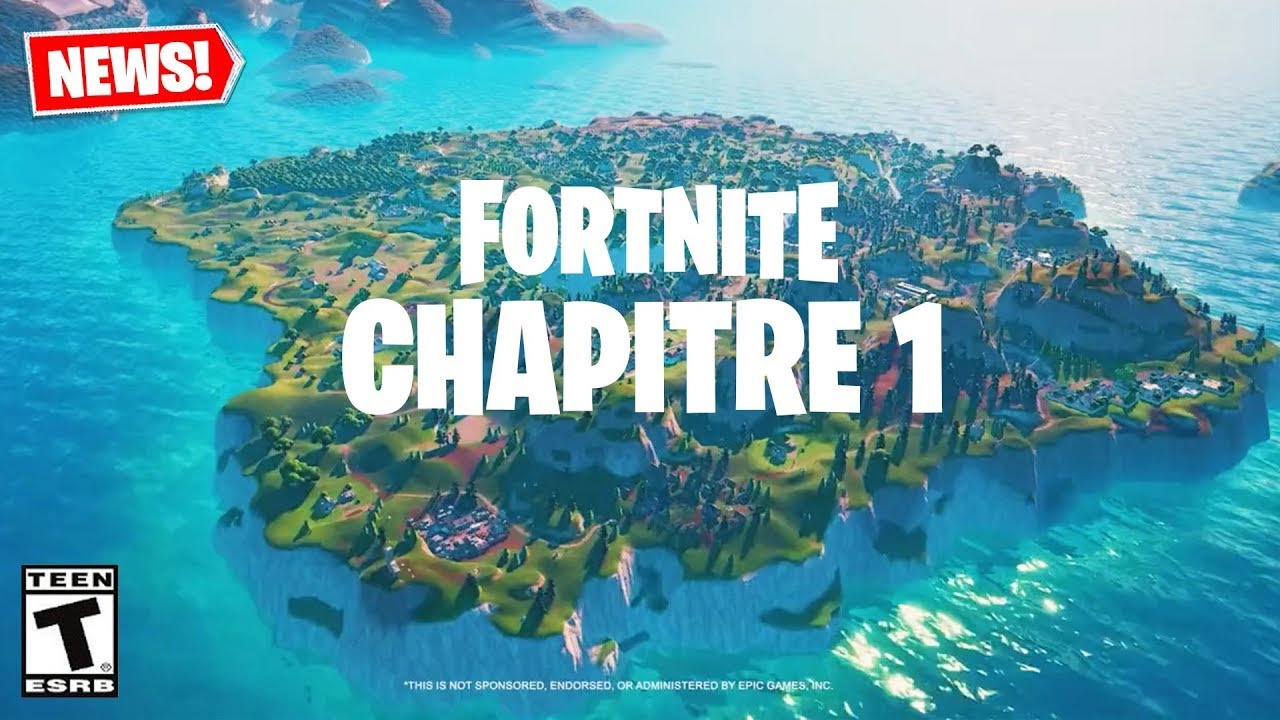 LIVE:DECOUVETRE DU CHAPITRE 1 FORTNITE ! - YouTube