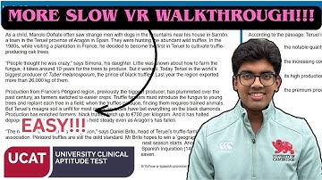 OFFICIAL VERBAL REASONING EXPLAINED SLOW WALKTHROUGH!!! | UCAT VR #4