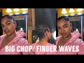 HOW I SLAY MY OWN FINGER WAVES
Beginner friendly | 3b short hair | big chop