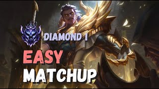 WILD RIFT TRYNDAMERE 💪 EASY MATCHUP! DOMINATING KAYLE TOP | Ranked