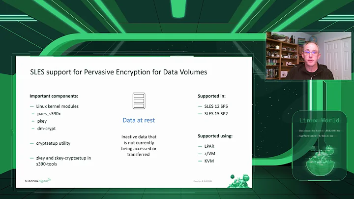 SUSECON 2021 - TUT 1034 - Confidential computing with SUSE and IBM Z