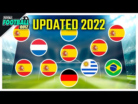 GUESS CLUB BY PLAYERS' NATIONALITY - UPDATED 2022 | QUIZ FOOTBALL 2022