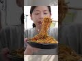焼きそば早食い😆