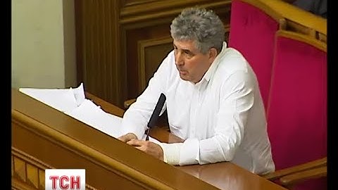Одеський суддя-стрілець виступив у Верховній Раді