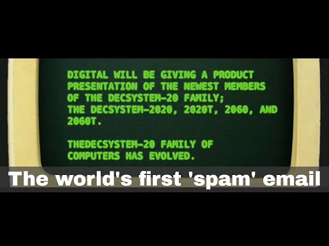 3rd May 1978: The world's first ‘spam’ email sent by Gary Thuerk of Digital Equipment Corporation