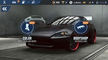 Nfs no limits : Honda S2000 maxed out(replay races)
