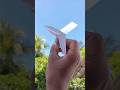 Very smooth flying paper  airplane    sha sl paper craft origami  flyingplane shorts