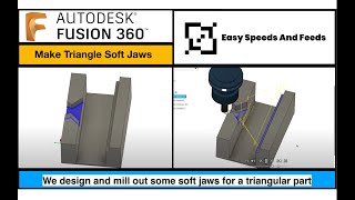 Triangular Soft Jaws - FUSION 360 screenshot 2