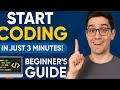 Start Coding in Just 3 Minutes! | Beginner's Guide to Programming (2025) #ProgrammingForBeginners