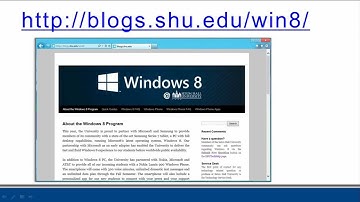 Windows 8: Live ID & SkyDrive Setup