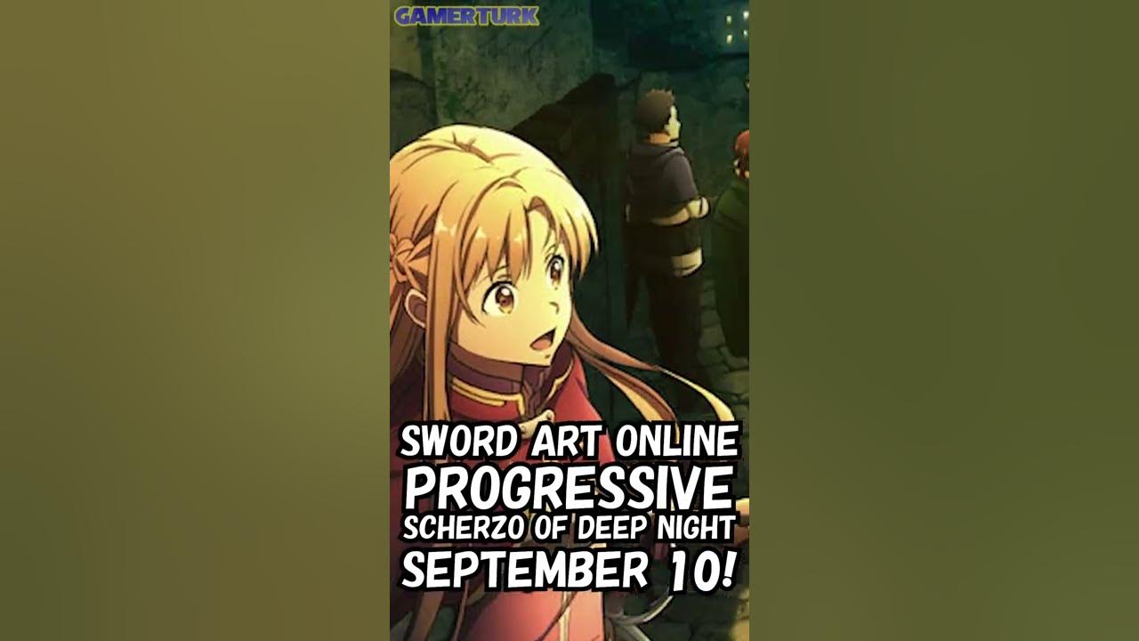 Sword Art Online: Progressive: Scherzo of Deep Night Gets Second Trailer,  New Key Visual