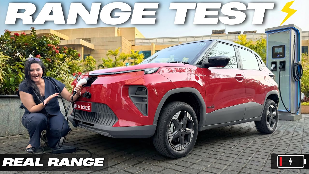 Shocking Results ⚡️Tata Punch EV 2026 Range Test 🥵