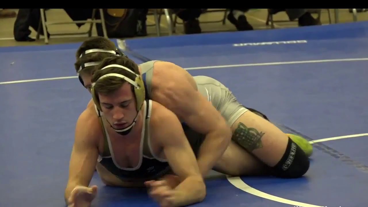 165lbs Alec Golner (Roger Williams) fall John Wren (Ferrum)