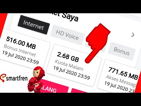 berikut Cara cek pulsa kartu Smartfren.. 