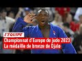 Championnat deurope de judo 2023  djalo mystifie un champion du monde et soffre le bronze