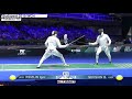 2019 242 T16 05 M E Individual Budapest HUN WCH GREEN NIKISHIN UKR vs REIZLIN UKR