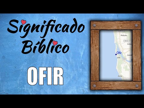 Video: ¿Qué país es la tierra de Ofir?