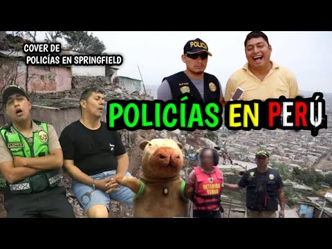 Policias en Springfield versión peruana (parodia peruana)