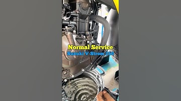 Normal Service - Suzuki V-Strom 250 #asmr #premiumsportcycles #psc #vstrom #youtube #short #fyp