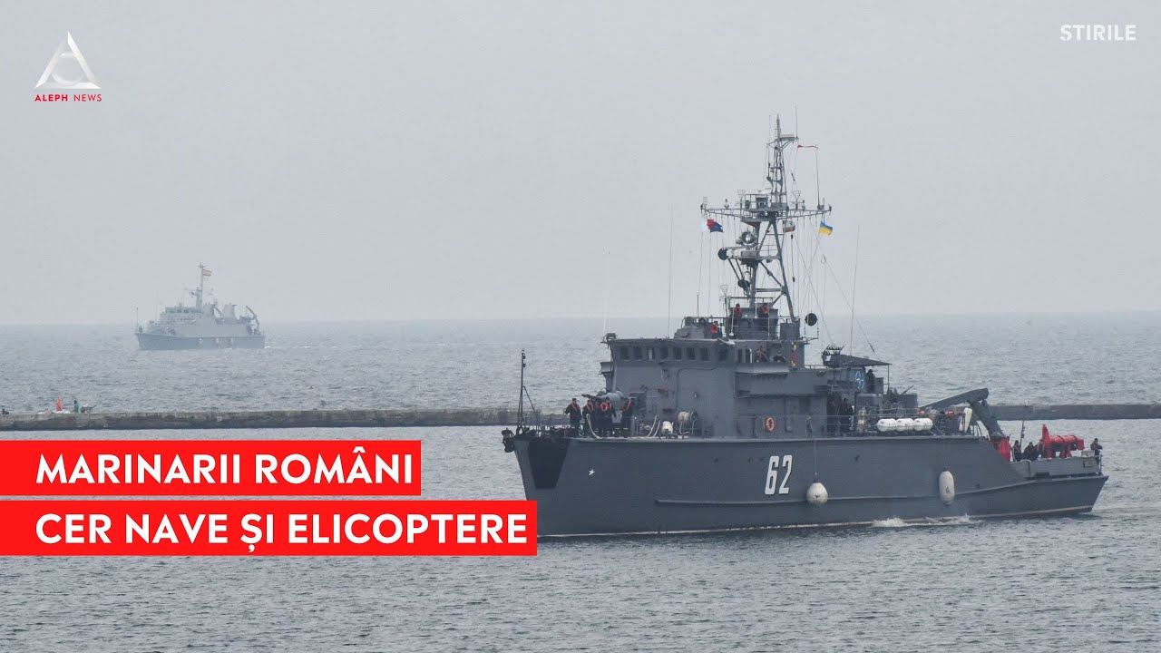 Marinarii români cer nave, elicoptere și submarine noi