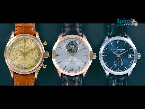 #金成講表｜寶齊萊Carl F. Bucherer Manero 新表三連發｜Spiral 游絲腕表