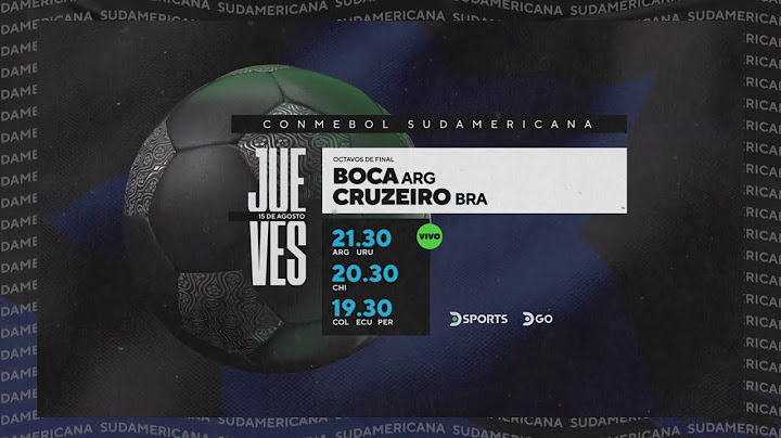 Boca Juniors VS. Cruzeiro - CONMEBOL Sudamericana 2024 - Octavos de Final IDA - DSports PROMO