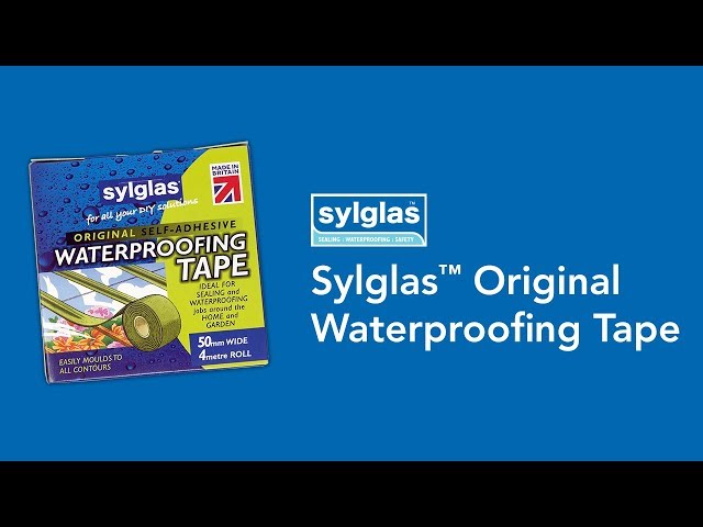 Clear weatherproofing Tape by Sylglas