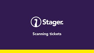 Scanning tickets with the Stager app | Stager screenshot 2
