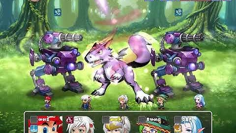 RPG Maker MV - Time and Space Travel Dorumon Boss Battle