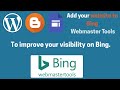 Add Website to Bing Webmaster Tools | Complete Beginner’s Guide