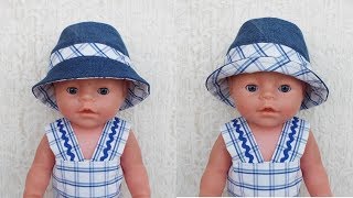 Одежда для кукол Беби Бон. Шапка - Шляпа. Clothes for Baby Bon dolls. Hat