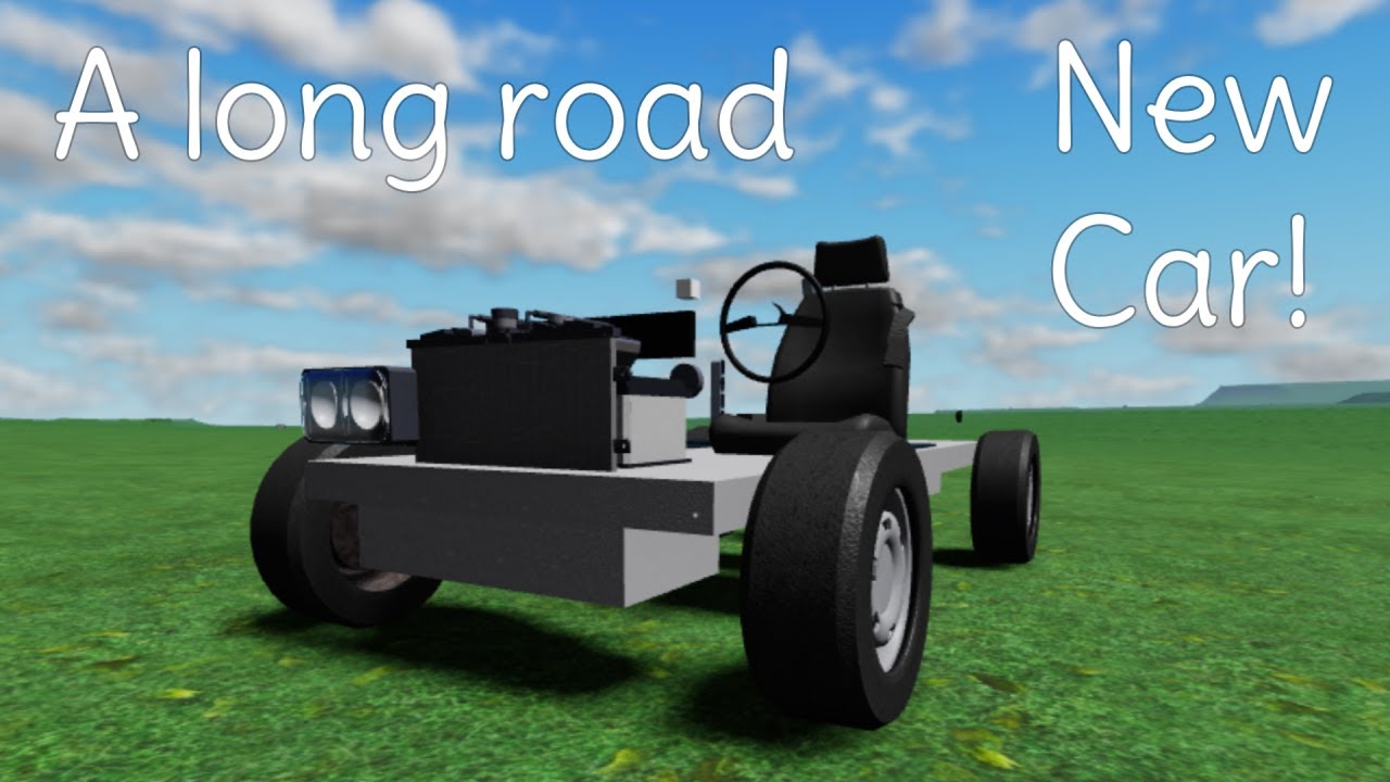 Roblox A long road - Update New Car (Dev-Car) - Gameplay