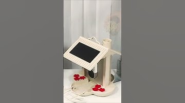 ☀️ UU0111 - WIFI Solar Smart Bird Feeder with 1080P Camera New Night Vision Technology