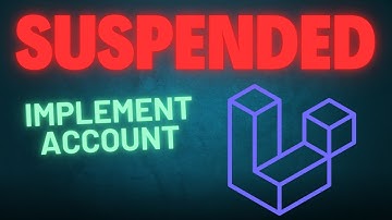 Laravel User Account Suspension