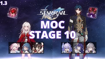 Clara & Blade | Honkai Star Rail 1.3 Memory of Chaos Stage 10