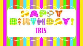 IrisEnglish pronunciation   Wishes & Mensajes - Happy Birthday