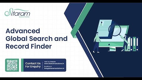 Advanced Global Search and Record Finder in Odoo