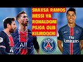 SERXIO RAMOS MESSINI VA RONALDONI PSJGA OLIB KELADI, MESSI RONALDO RAMOS PSJDA BIRGA O'YNAYDILAR..