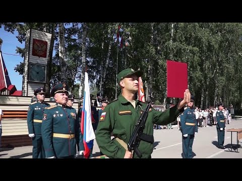 Новобранцы Глуховской ракетной дивизии присягнули на верность Родине // "Новости 49" 09.08.22