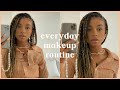 my everyday go-to makeup routine 🤍